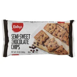Raley's Chocolate Chips, Semisweet 12 oz