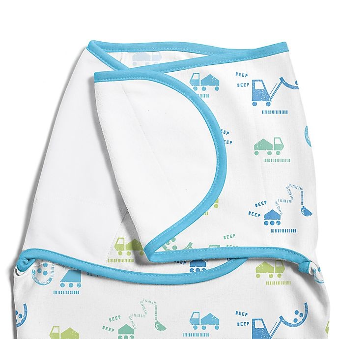 slide 5 of 6, SwaddleMe Small Building Blocks Luxe Whisper Quiet Swaddles, 2 ct