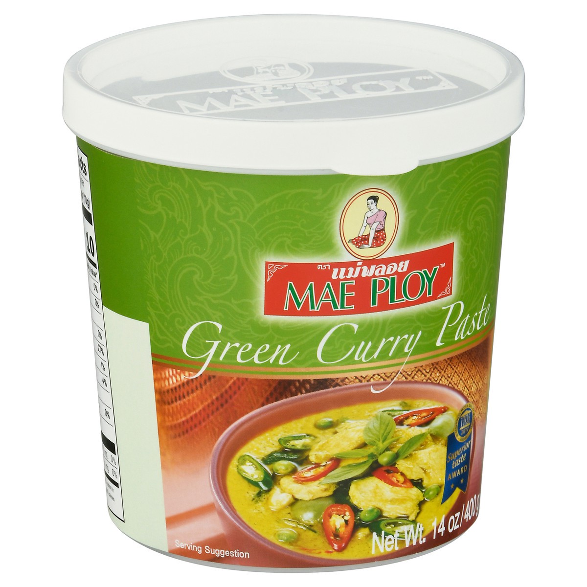 slide 2 of 9, Mae Ploy Green Curry Paste - 14oz, 14 oz