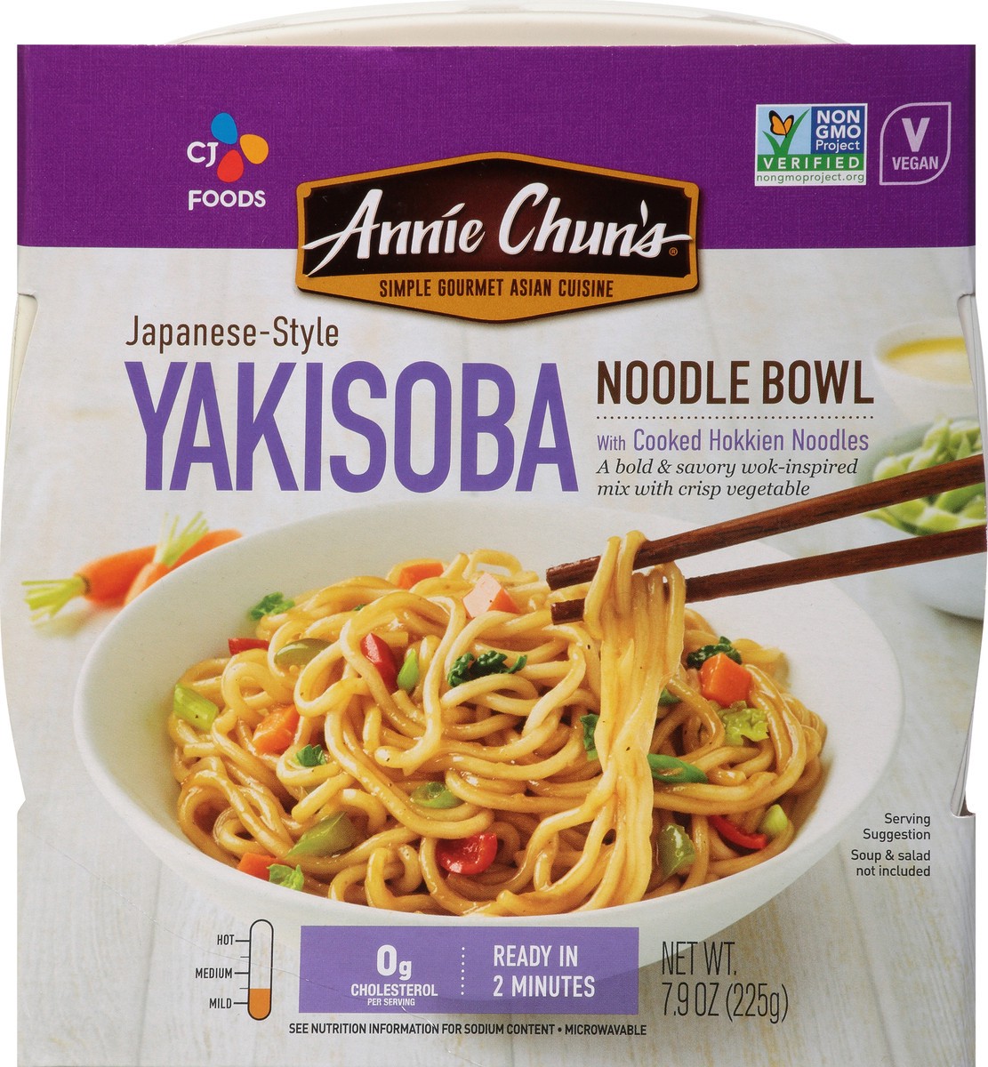 slide 2 of 9, Annie Chun's Yakisoba Noodle Bowl, 7.9 oz