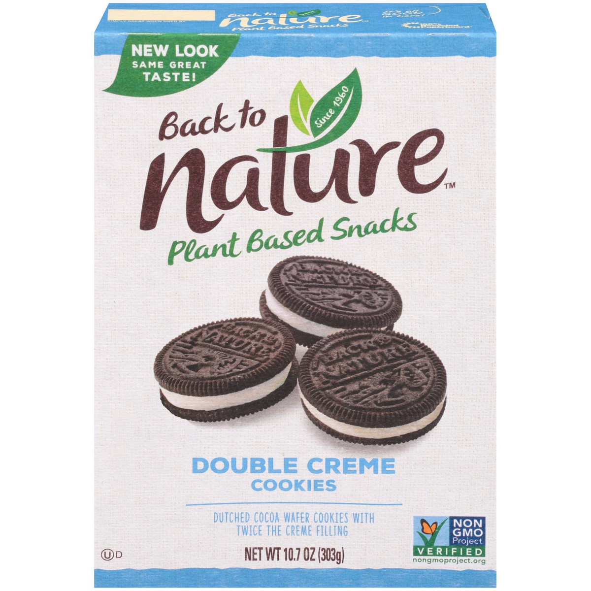 slide 1 of 10, Back to Nature Cookies, 10.7 oz