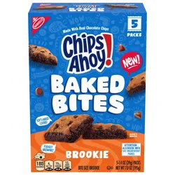 Nabisco Chips Ahoy! Baked Bites Brookie Cookie Bites Packs, 5 ct / 1.5 oz
