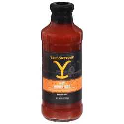 Yellowstone Hot Honey BBQ Barbecue Sauce 19 oz