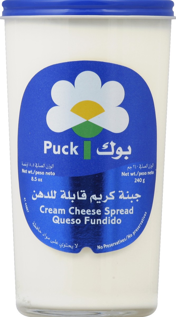 slide 1 of 2, Puck Cream Cheese Spread 8.5 oz, 8.5 oz