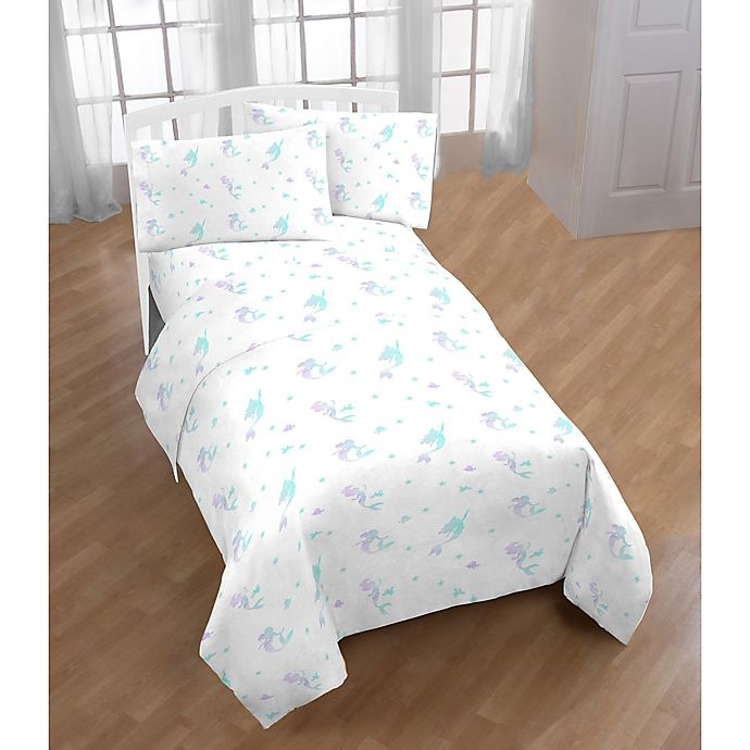 slide 1 of 1, Disney The Little Mermaid Twin Sheet Set, 1 ct