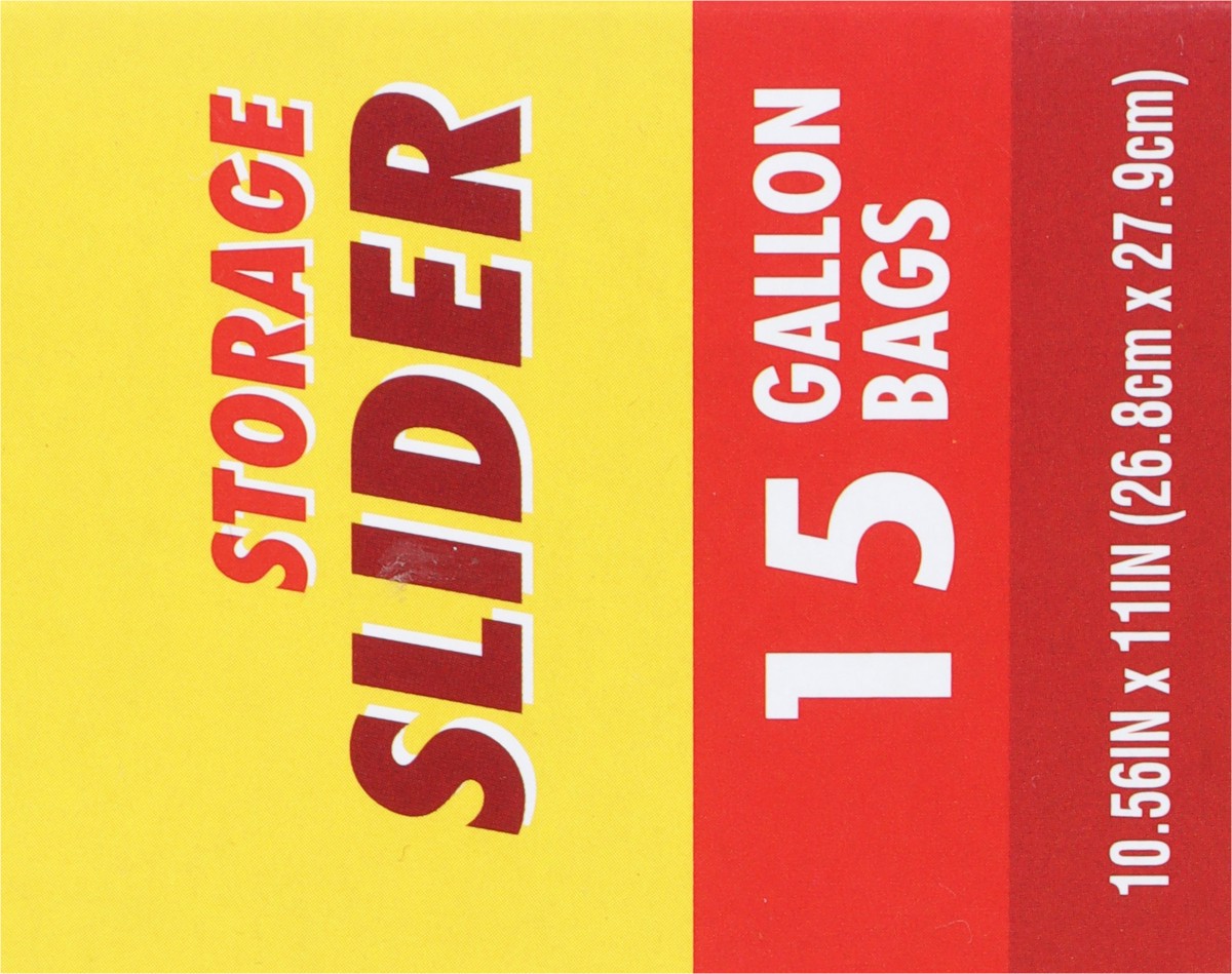 slide 4 of 9, Rouses Markets Storage Slider Bags 15 ea, 15 ct