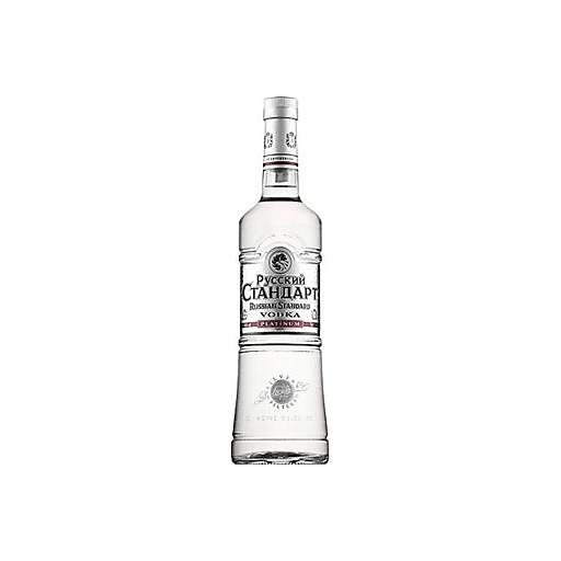 slide 1 of 1, Russian Standard Platinum 375, 375 ml