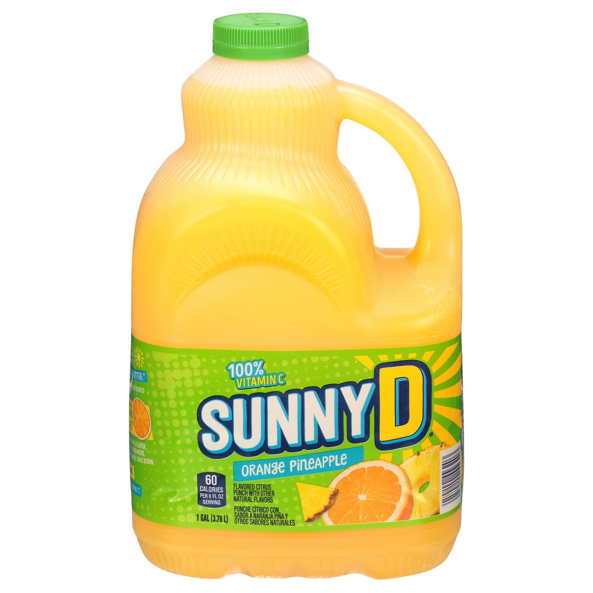 slide 1 of 13, Sunny D Sunnyd Orange Pineapple Juice Drink, 1 Gallon Bottle - 1 gal, 1 gal