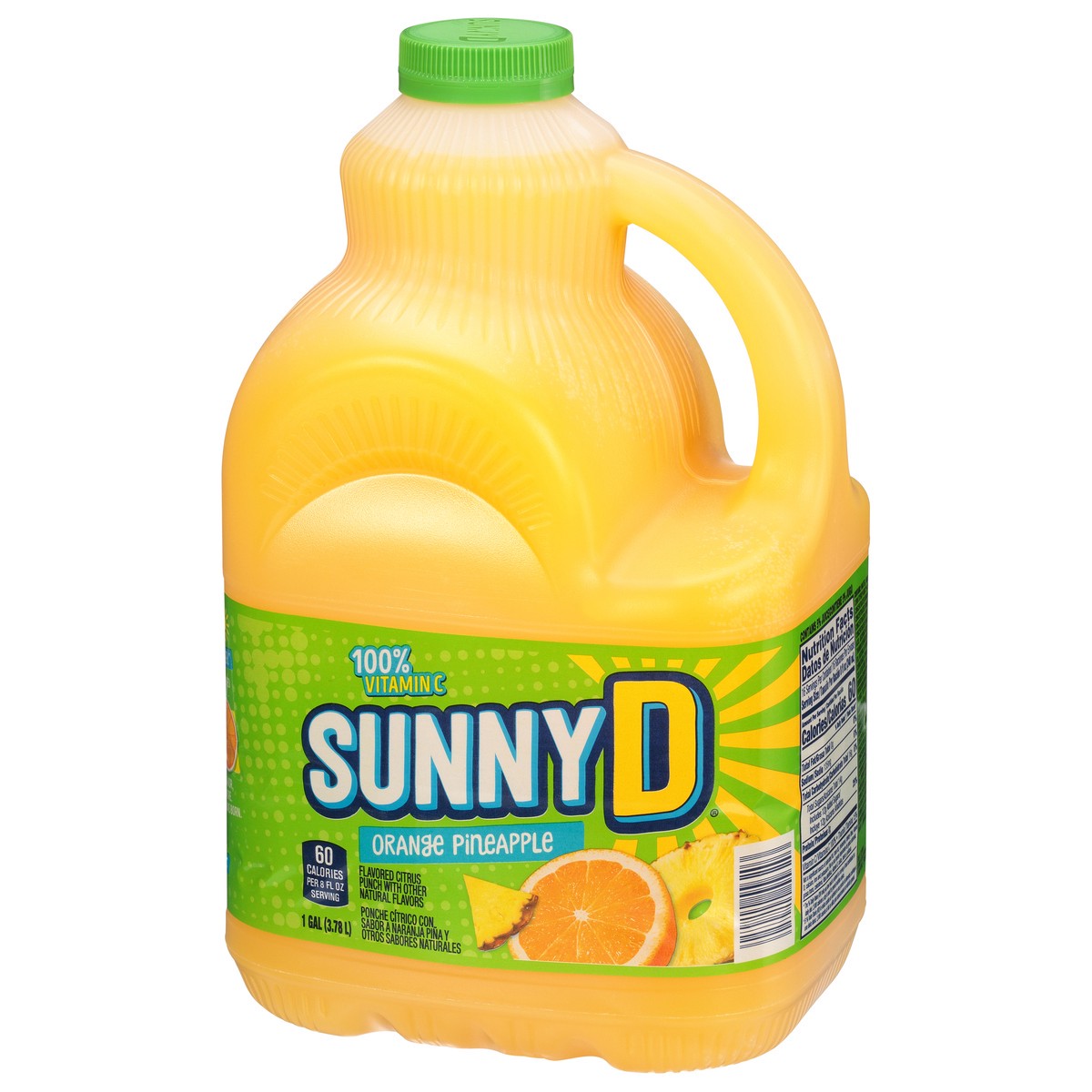 slide 2 of 13, Sunny D Sunnyd Orange Pineapple Juice Drink, 1 Gallon Bottle - 1 gal, 1 gal