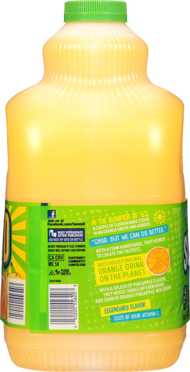 slide 4 of 13, Sunny D Sunnyd Orange Pineapple Juice Drink, 1 Gallon Bottle - 1 gal, 1 gal