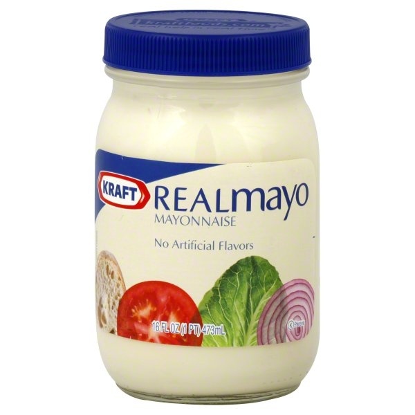 slide 1 of 1, Kraft Mayonnaise, Real Mayo, 16 oz