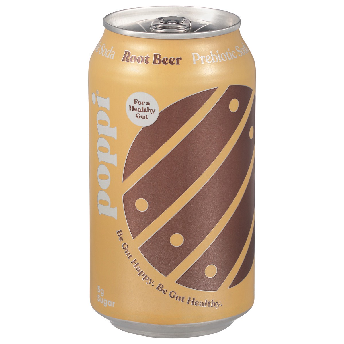 slide 8 of 9, poppi Root Beer Prebiotic Soda, 12oz, 12 fl oz