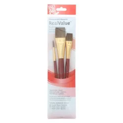 Princeton Brush Real Value 3-Brush Set
