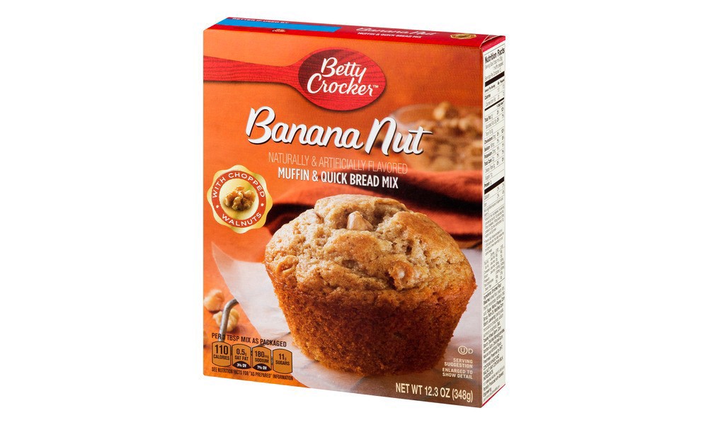 slide 123 of 123, Betty Crocker Banana Nut Muffin and Quick Bread Mix, 12.3 oz, 12.3 oz