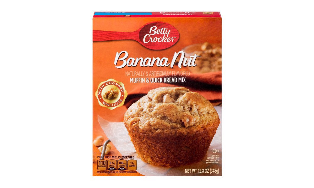 slide 104 of 123, Betty Crocker Banana Nut Muffin and Quick Bread Mix, 12.3 oz, 12.3 oz