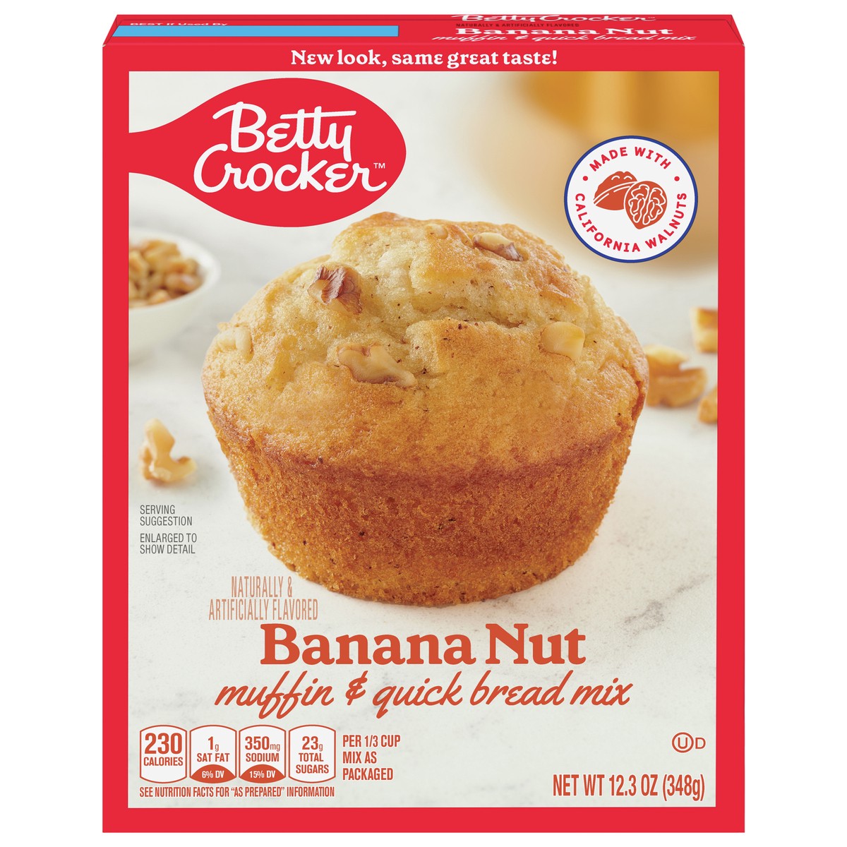 slide 1 of 123, Betty Crocker Banana Nut Muffin and Quick Bread Mix, 12.3 oz, 12.3 oz
