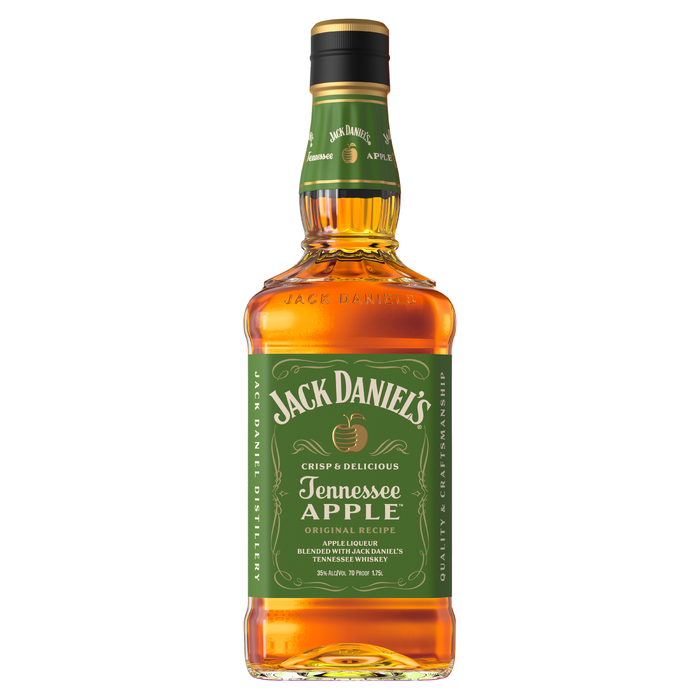 slide 1 of 8, Jack Daniel's Tennessee Apple Whiskey Specialty, 1.75L, 70 Proof, 1750 ml