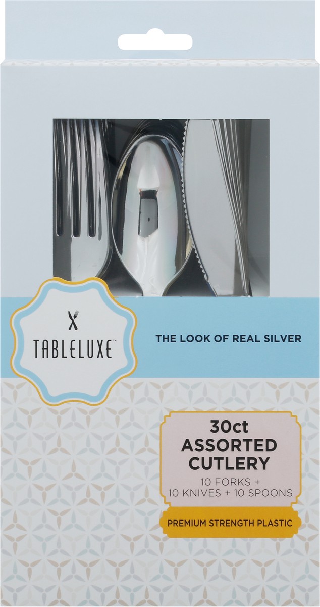 slide 9 of 12, Tableluxe Assorted Cutlery 30 ea, 30 ct