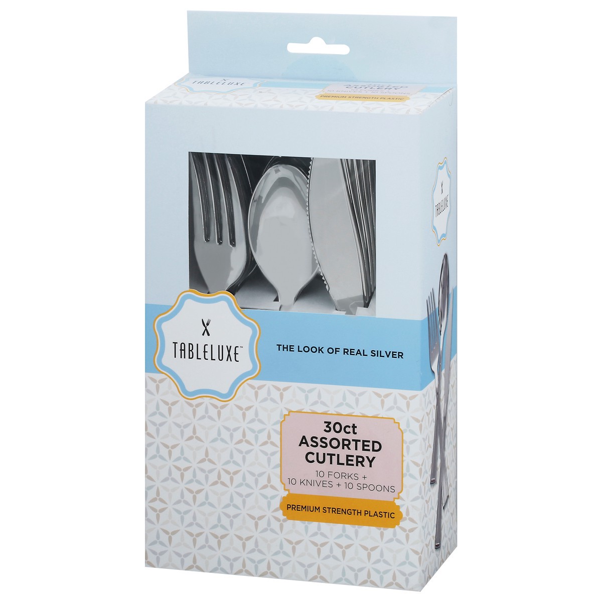 slide 11 of 12, Tableluxe Assorted Cutlery 30 ea, 30 ct