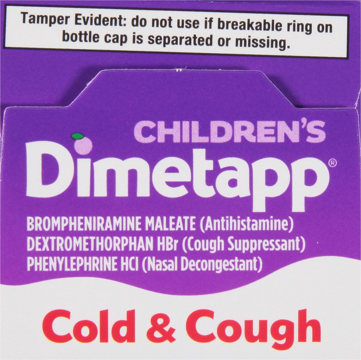 slide 4 of 12, Dimetapp Children's Cold & Cough, Grape Flavor, Alcohol-Free, 4 oz
