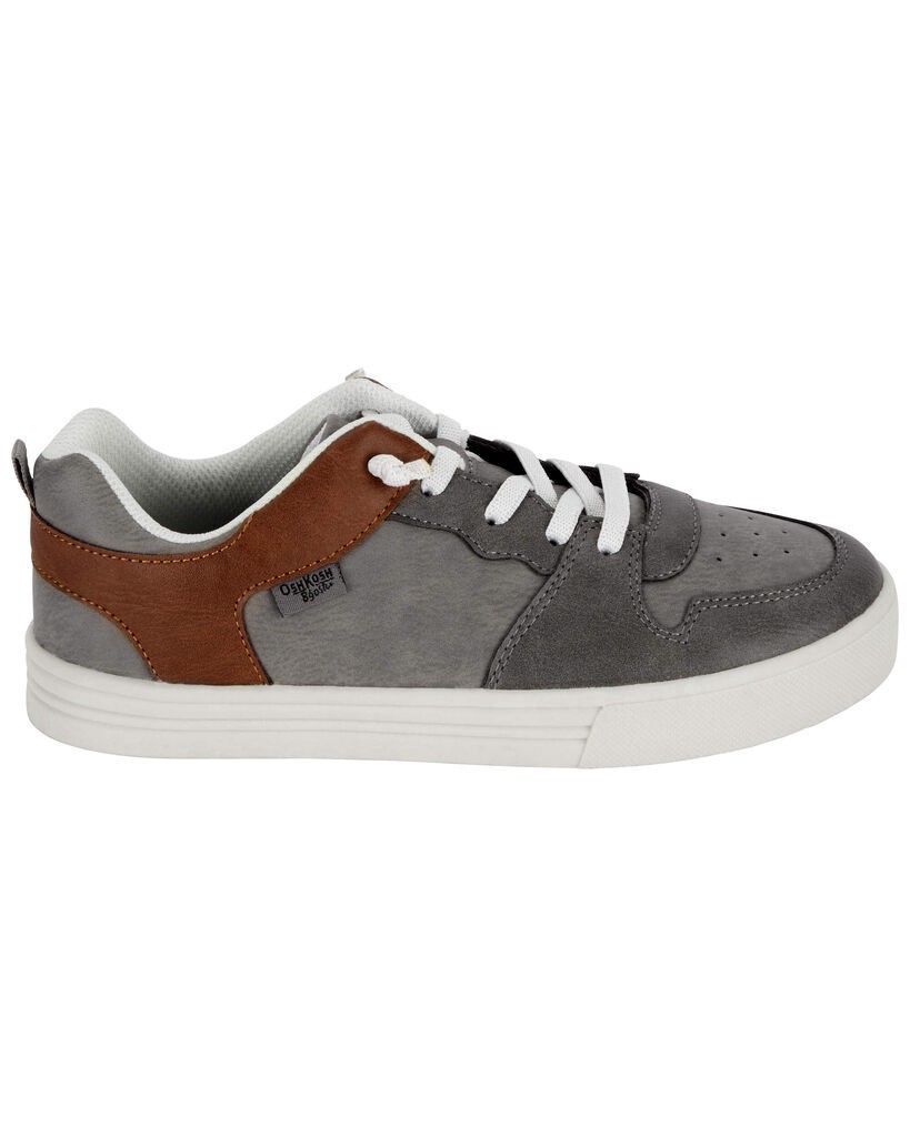 slide 6 of 6, Oshkosh Kid Easy-On Casual Sneakers Grey 1Y, 1 ct