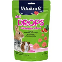 Vitakraft Watermelon Star Drops Small Pet Treats