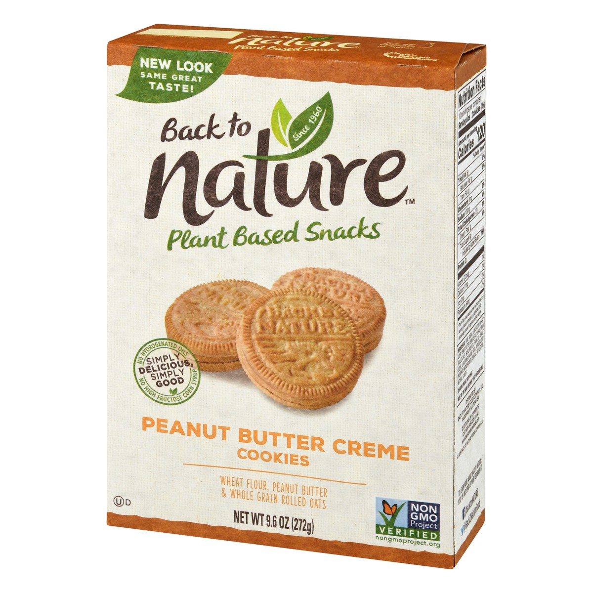 slide 5 of 10, Back to Nature Cookies, 9.6 oz