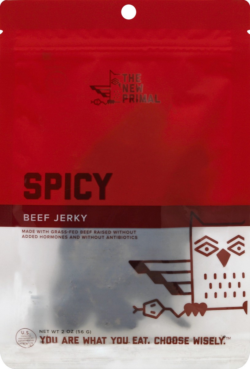 slide 3 of 3, New Primal Beef Jerky 2 oz, 2 oz