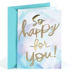 Hallmark Congratulations Greeting Card (#6) (So Happy For You)