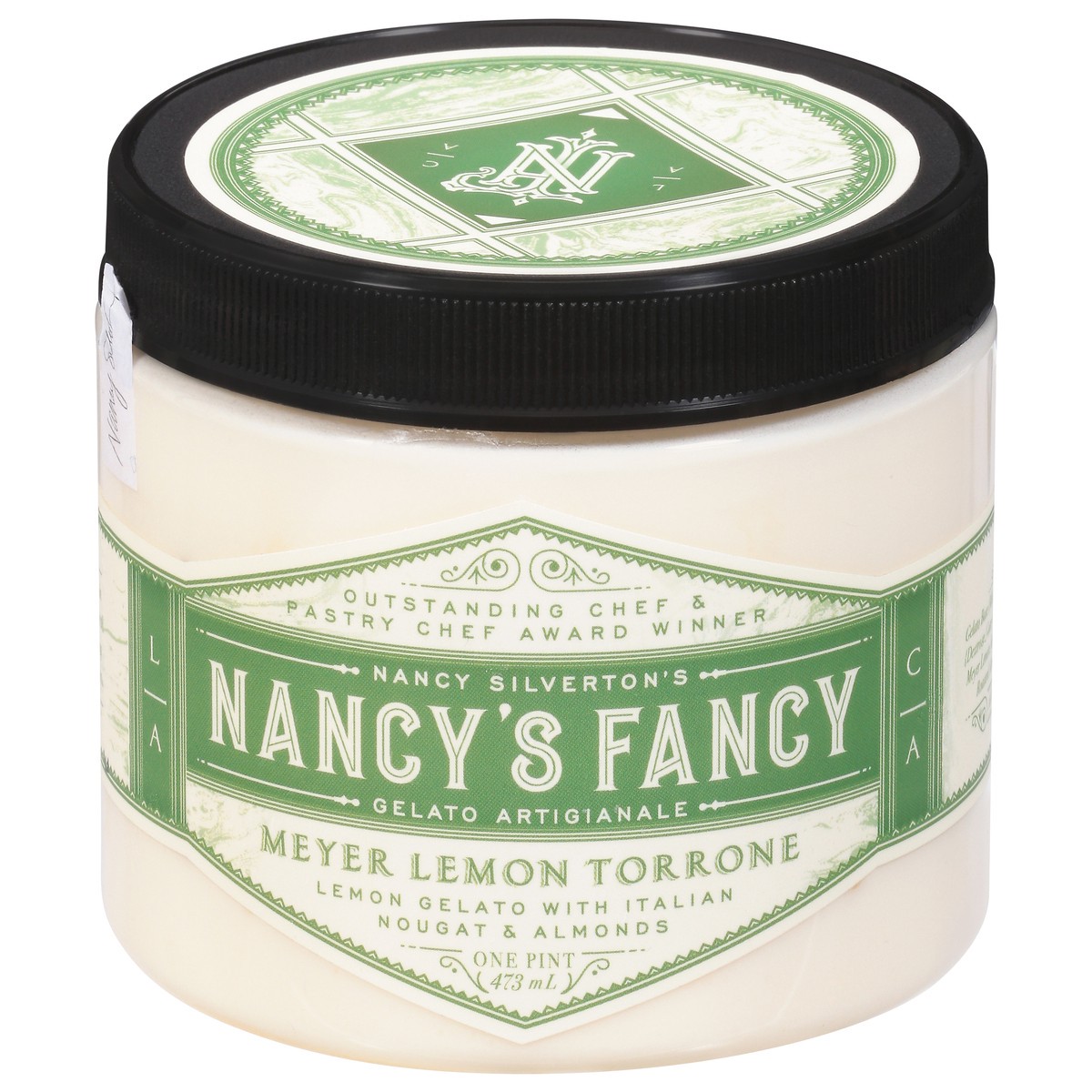 slide 13 of 14, Nancys Fancy Meyer Lemon Torrone Gelato - 16 Oz, 16 oz