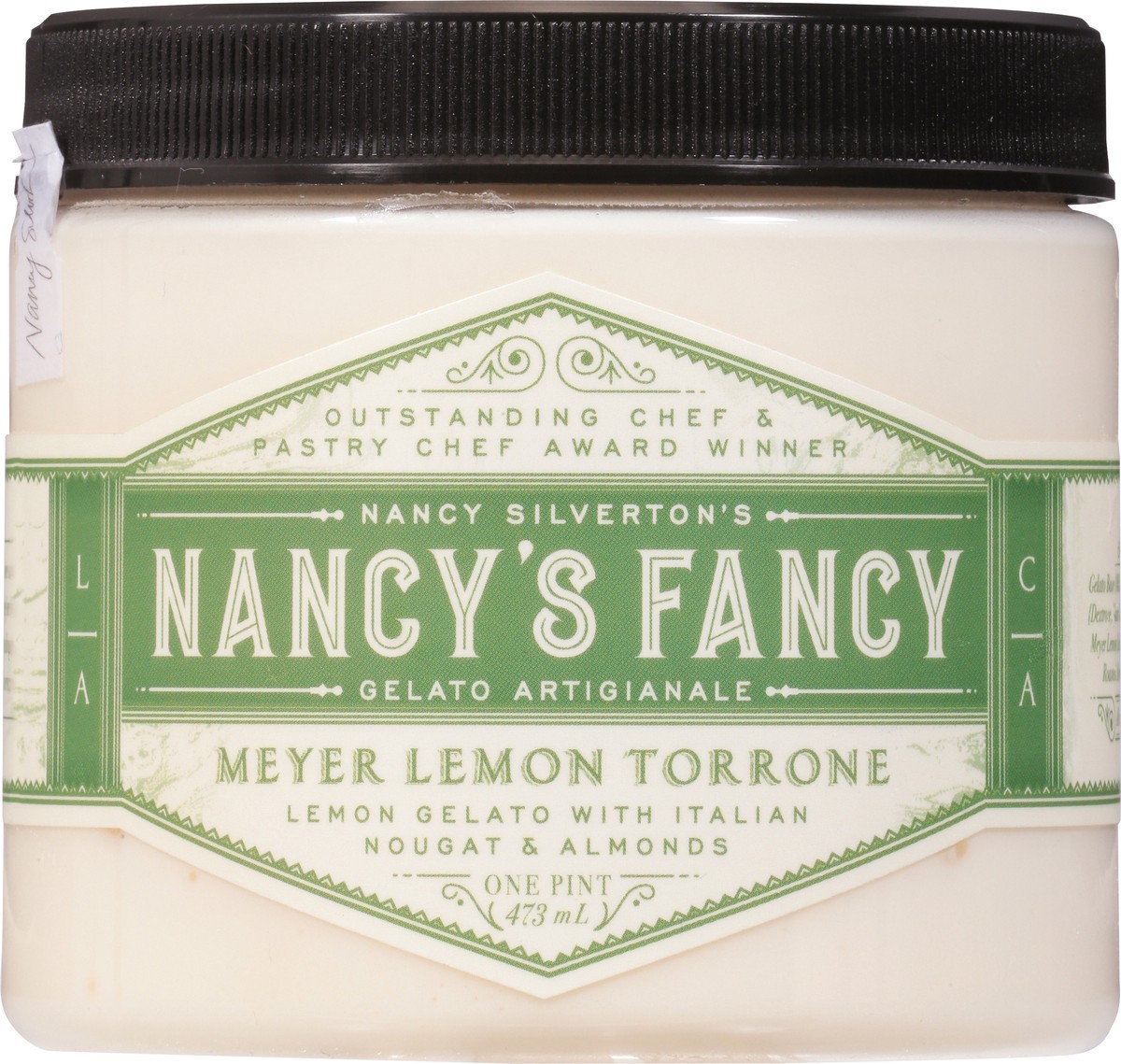 slide 7 of 14, Nancys Fancy Meyer Lemon Torrone Gelato - 16 Oz, 16 oz