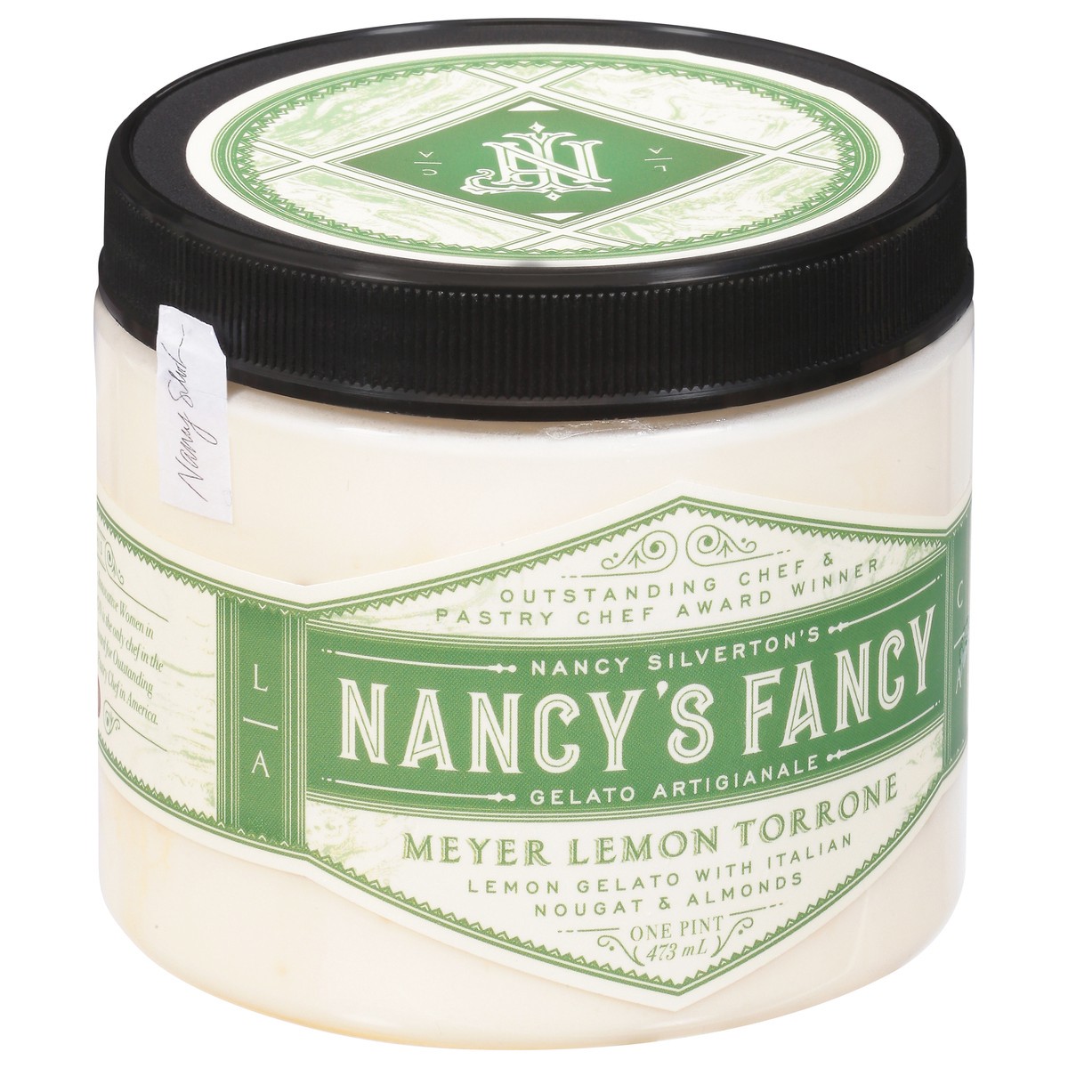 slide 12 of 14, Nancys Fancy Meyer Lemon Torrone Gelato - 16 Oz, 16 oz
