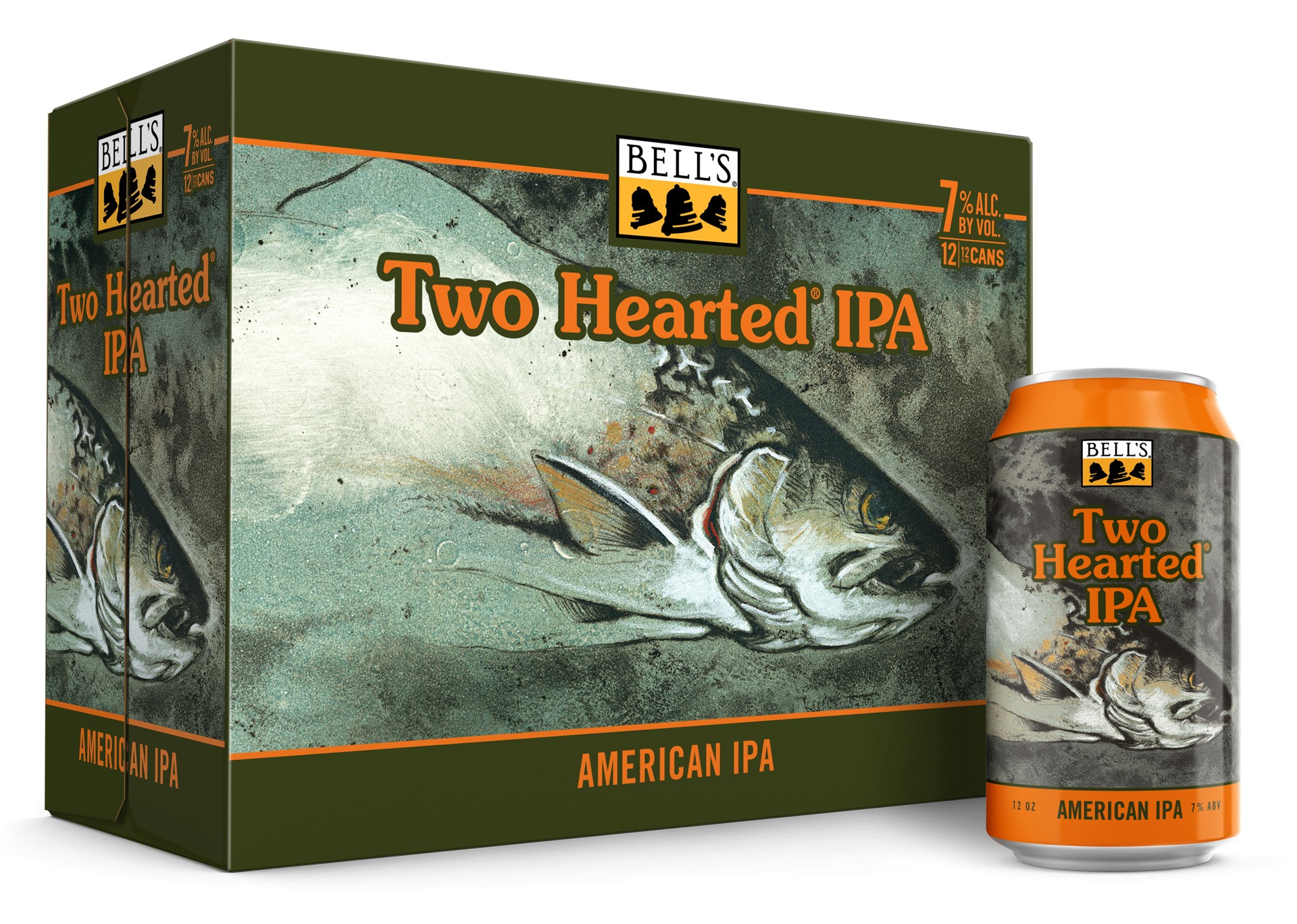 slide 2 of 4, Bell's Two Hearted IPA Beer, 12 Pack, 12 fl oz Cans, 1 ct