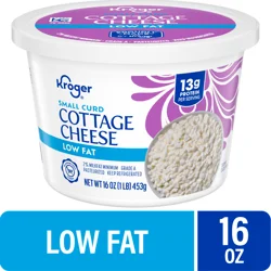 Kroger 2% Lowfat Small Curd Cottage Cheese
