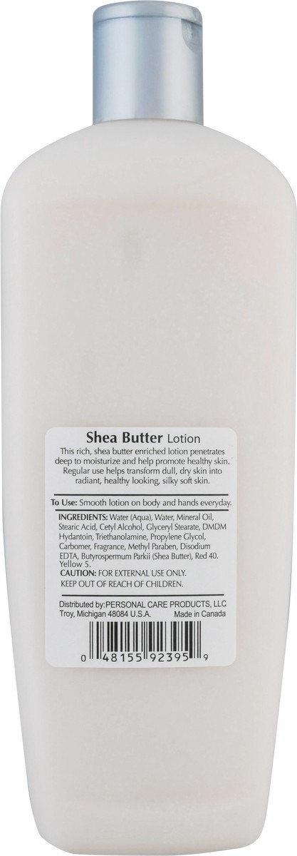 slide 3 of 9, Personal Care Shea Butter Lotion, 18 oz