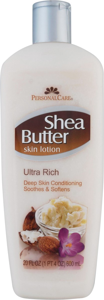 slide 4 of 9, Personal Care Shea Butter Lotion, 18 oz