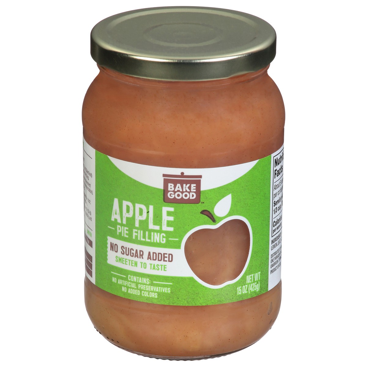 slide 1 of 12, BakeGood Apple Pie Filling 15 oz, 15 oz