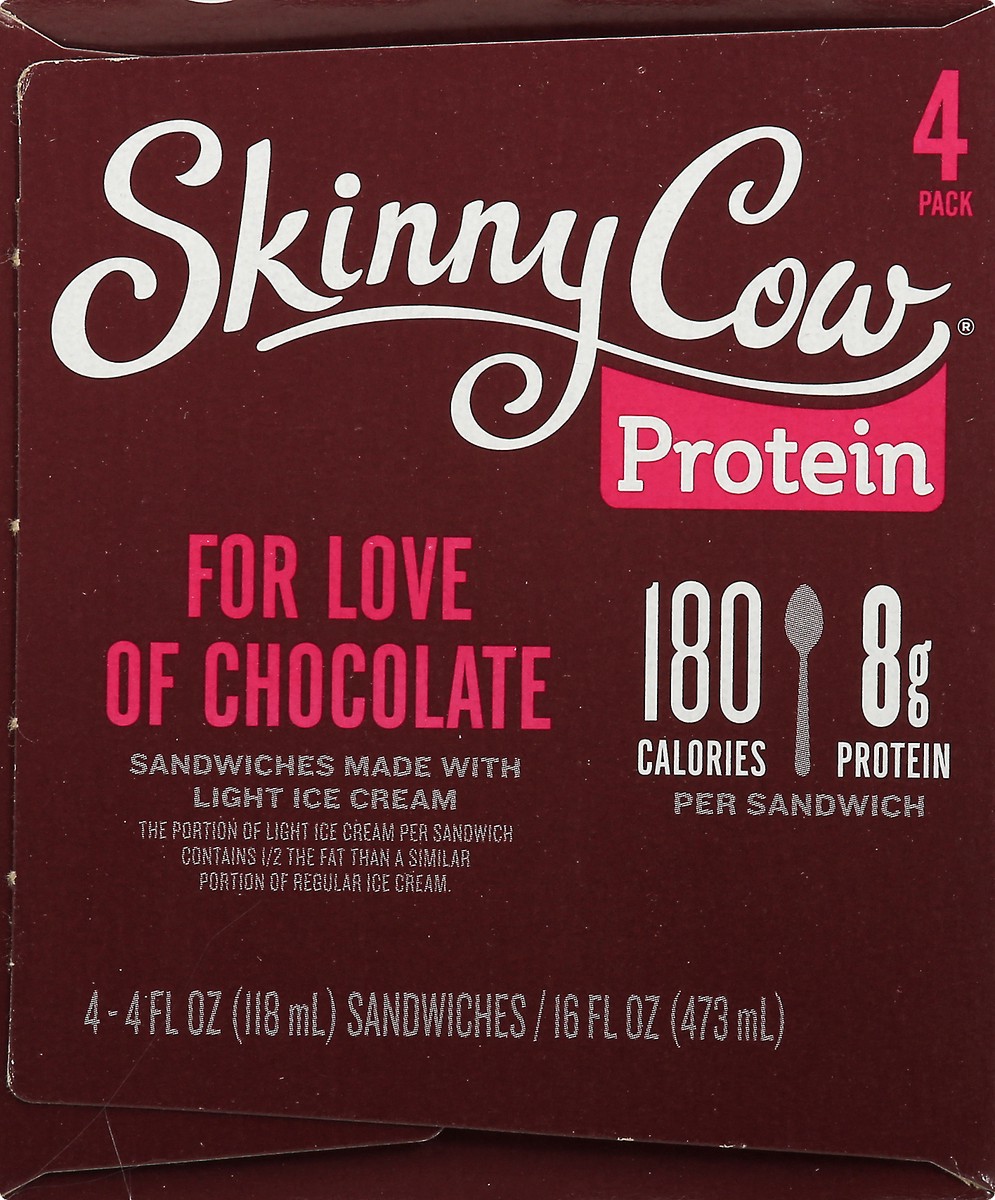 slide 3 of 10, Skinny Cow For Love Of Chocolate Protein Sandwich, 16 fl oz