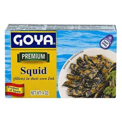 Goya Filete Calamar / Tinta - 4 Oz