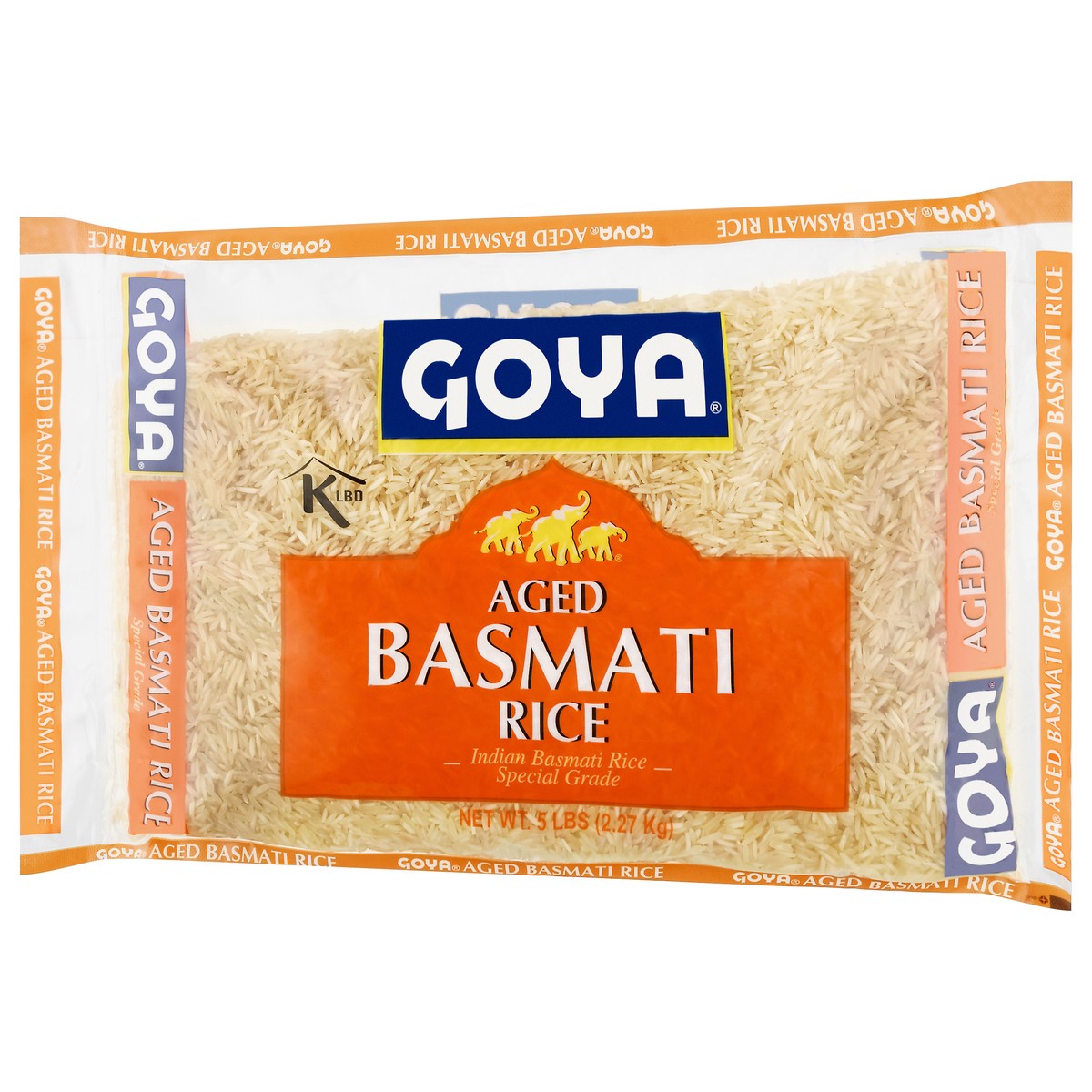 slide 3 of 4, Goya Aged Basmati Rice 5 lb, 80 oz