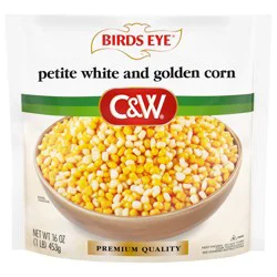 Birds Eye C&W Petite White and Golden Corn 16 oz