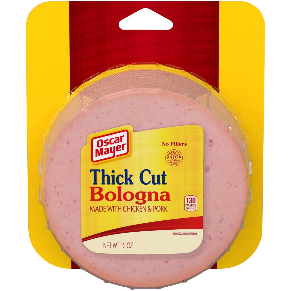 slide 1 of 2, Oscar Mayer Thick Cut Bologna, 12 oz