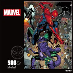 Buffalo Games Marvel Go Down Swinging Jigsaw Puzzle, 500 pc