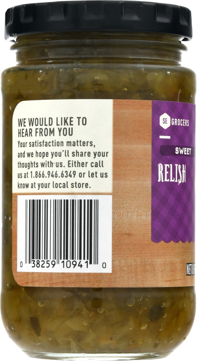 slide 9 of 11, SE Grocers Relish Sweet, 8 oz