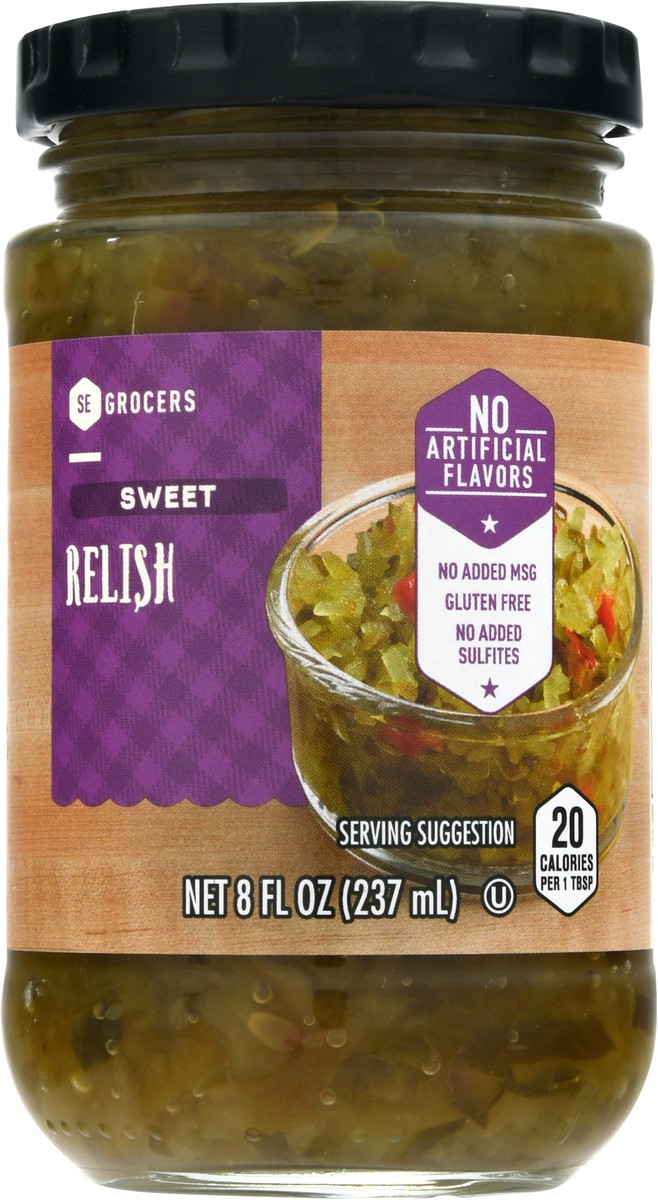 slide 2 of 11, SE Grocers Relish Sweet, 8 oz