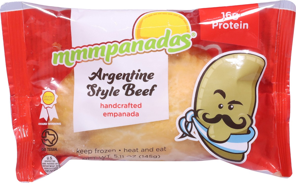 slide 6 of 9, mmmpanadas Handcrafted Argentine Style Beef Empanada 5.11 oz, 5.45 oz