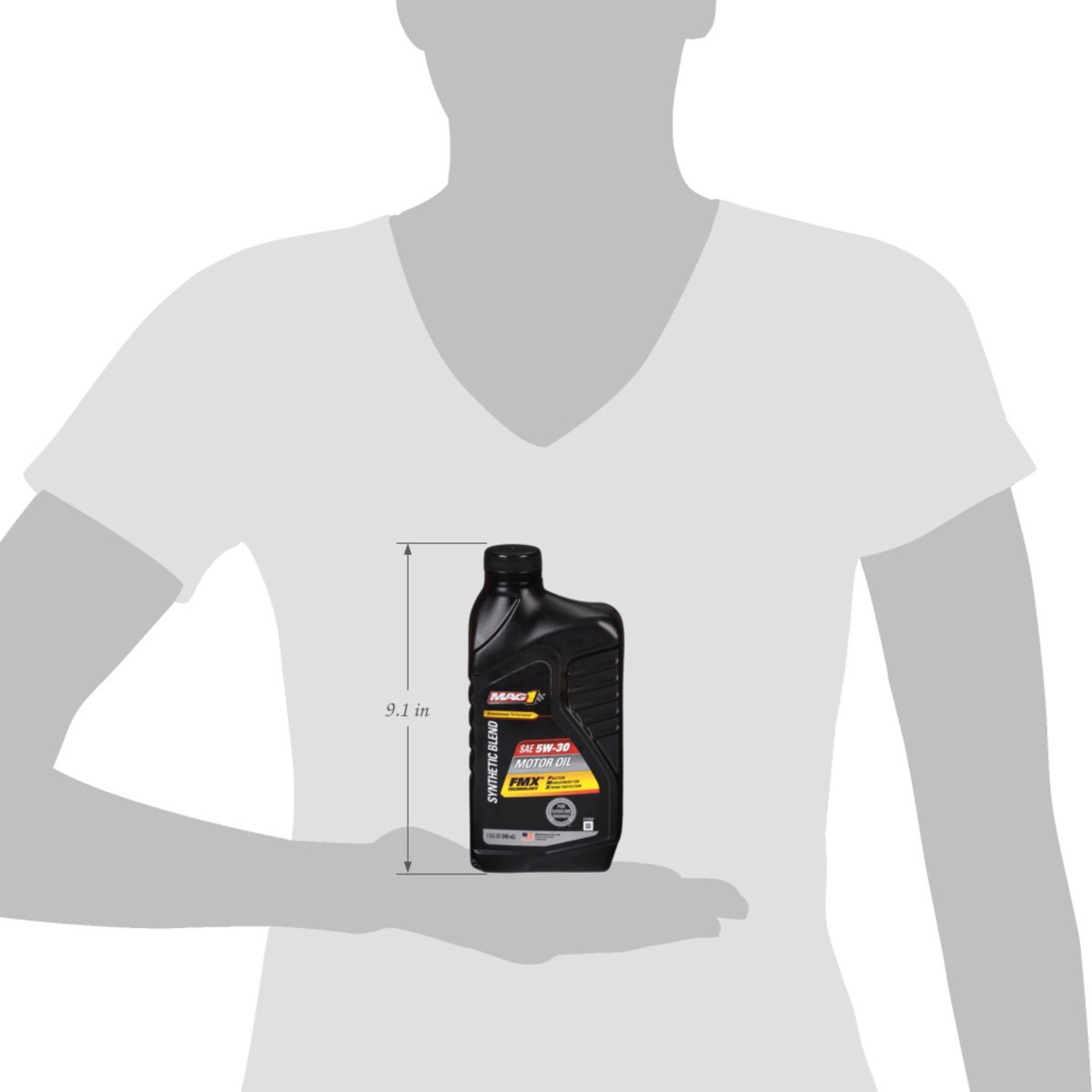 slide 2 of 12, Mag 1 Synthetic Blend SAE 5W-30 Motor Oil 1 qt, 1 qt