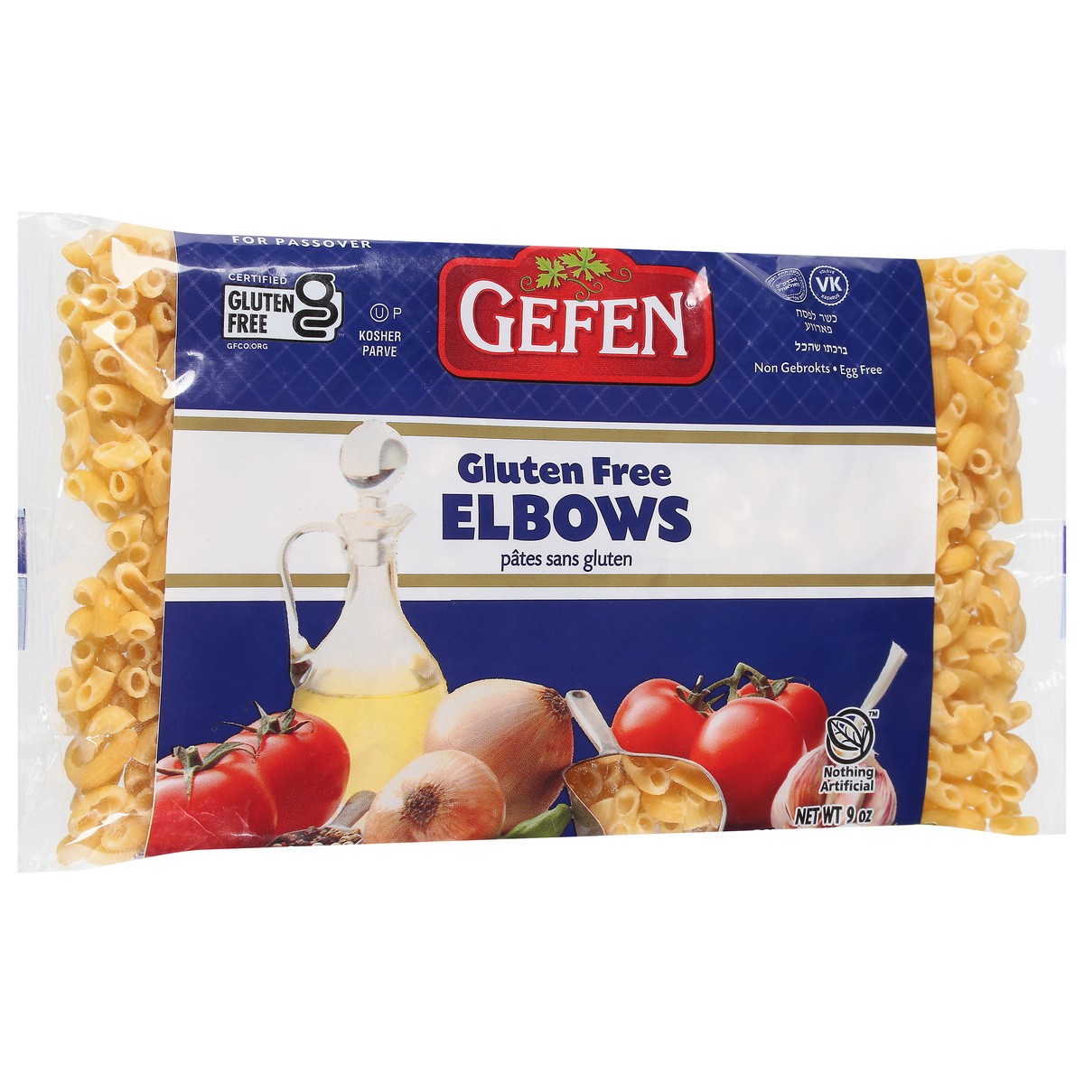 slide 4 of 9, Gefen Elbow Noodles - 9 Oz, 9 oz