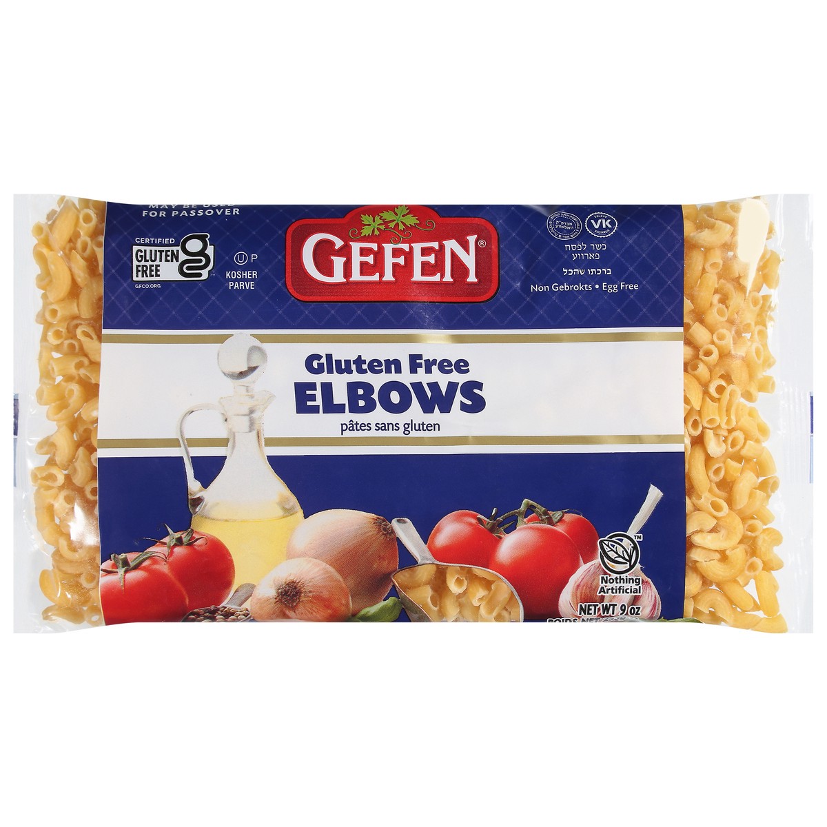 slide 1 of 9, Gefen Elbow Noodles - 9 Oz, 9 oz