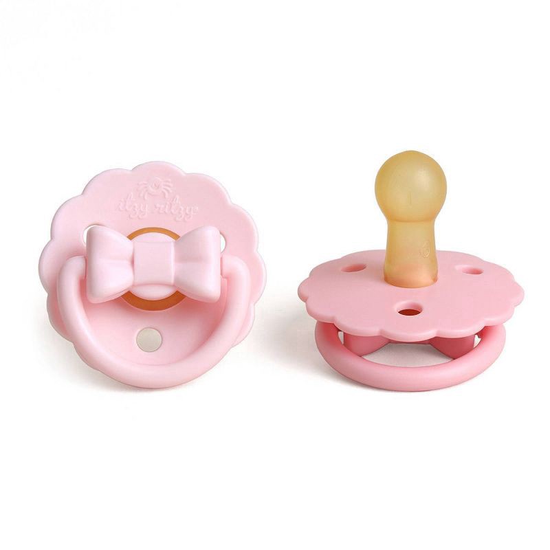 slide 1 of 7, Itzy Ritzy Itzy Soother Bow Natural Rubber Nipple, 1 ct